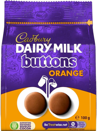Dairy milk chocolate orange - dairy,