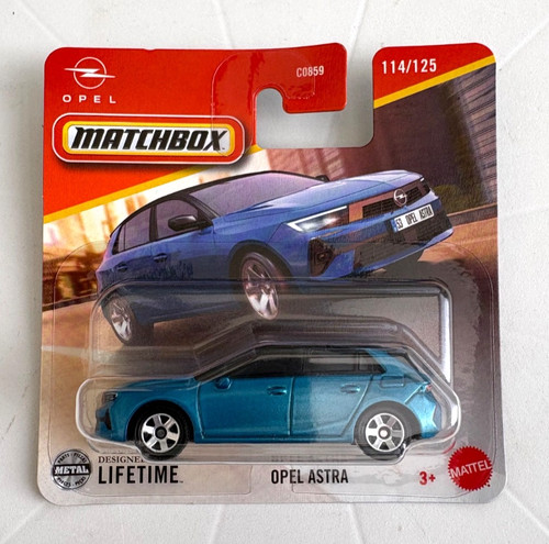 Matchbox opel astra vauxhall - matchbox,