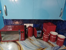 microwave kettle toaster set slice kitchen pots toaster 