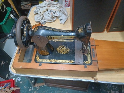 Antique 1908 singer 28k - antique, hand