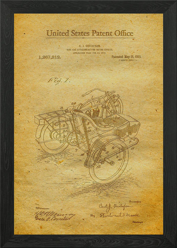 Motorcycle sidecar pat - 29,