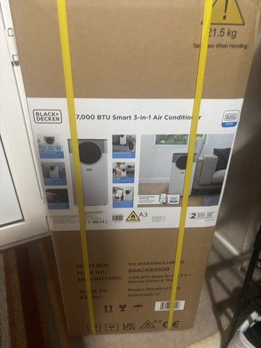 Black decker 7000 btu - black,