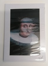 Lady Push Signed Print By