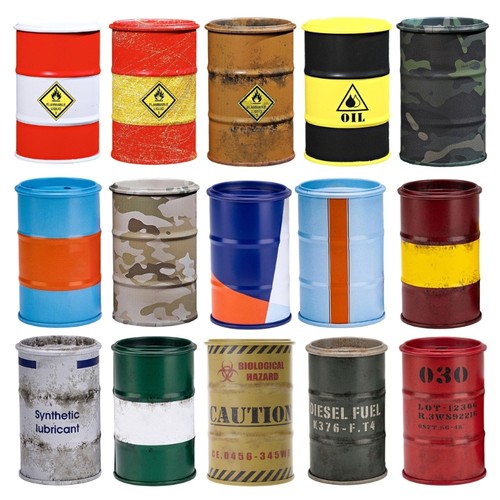 Miniature oil drums - miniature,