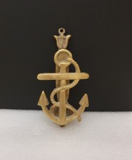 Vintage Brass Anchor Door Knocker Nautical Maritime Ships Anchor Skipper Decor