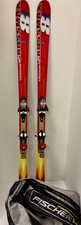 Salomon Crossmax Skis 175cm with Bindings Red