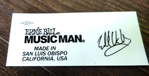 Music man van - music, halen
