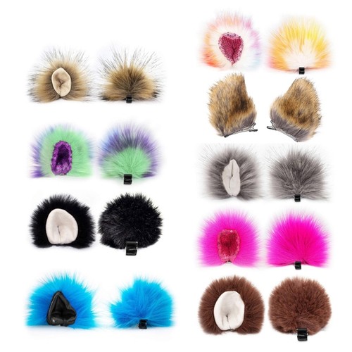 Plush headwear animal ears - headwear,