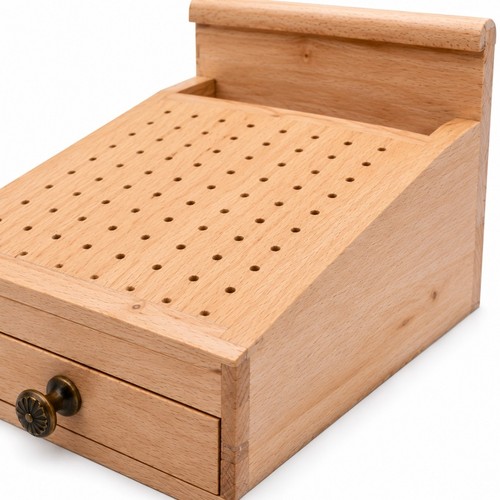 Wooden bur file holder plier - bur,