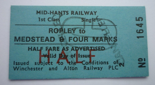 1985 mid hants - 1985, ropley