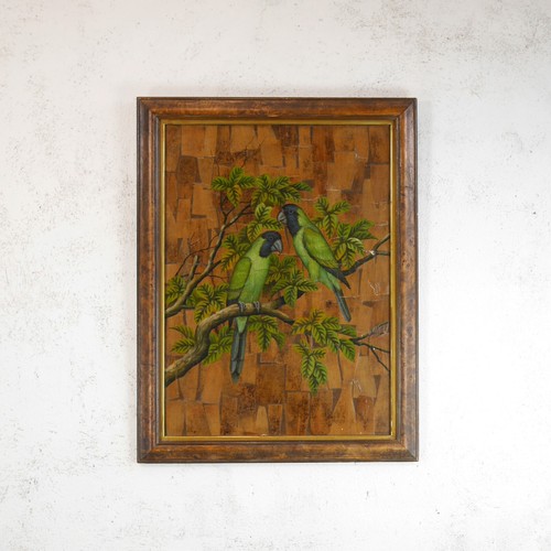 Vintage framed painting - vintage, of