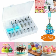 24 PIECES ICING PIPING NOZZLE
