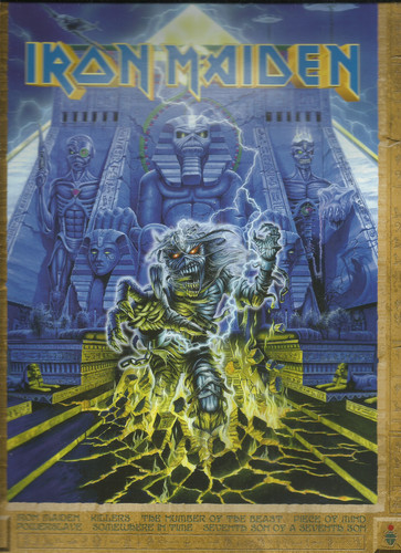 Iron maiden somewhere back - iron, in