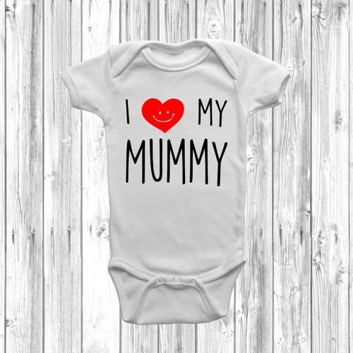 Love mummy baby grow body - love,