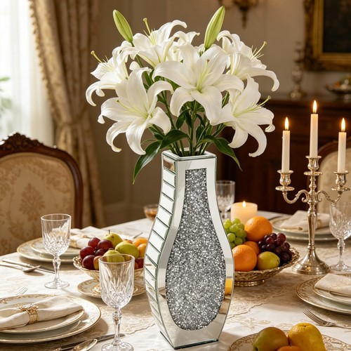 Exquisite flower vase crushed - flower,
