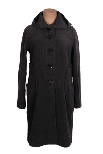 Grey winter maternity coat - ,