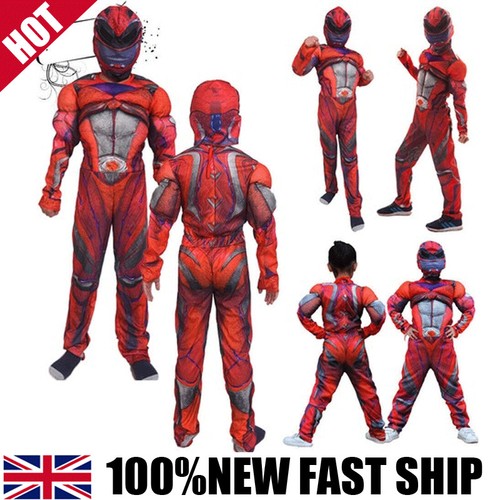 Kids red power rangers dino - red,