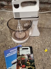 Vintage Kenwood Mini A385 Handheld Food Mixer Stand Bowl Prop Genuine 1970s