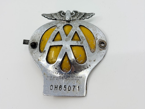Vintage original metal car - metal,