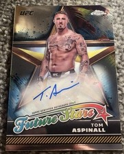 2024 Topps Chrome UFC Future Stars Autographs Tom Aspinall Auto #FSA-TAS A418