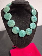 Lola Rose 16" Green Statement Necklace – Vibrant Semi-Precious Stones