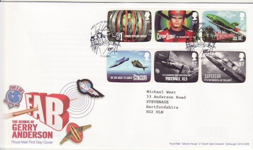 Stamps first day - day, cover