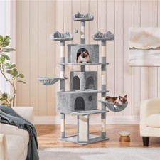 Cat Tree Large Cat Tower with Condos Cat Scratching Posts Activity Center 194cm