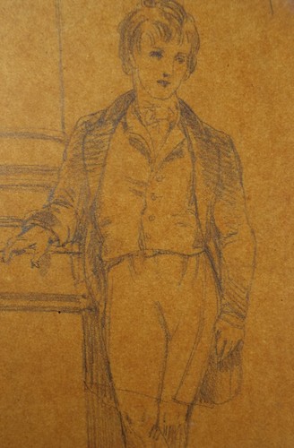 Original pencil drawing - pencil,