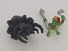 Classic Marauder Forest Goblin Shaman Wizard on Giant Spider Metal Rare OOP 