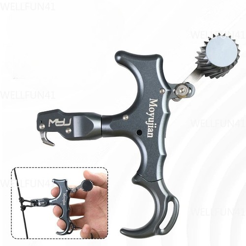 Archery release aid finger - aid, 3-finger