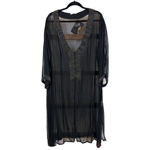 Nwt nataya black beaded - nwt,