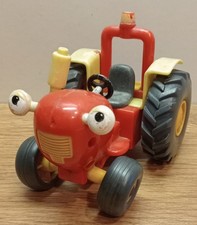  TRACTOR TOM TOY FROM TV SHOW 5" Long Farming Toy Retro Toy Play worn 