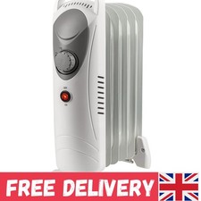 Metal Mini 800W Oil Heater -
