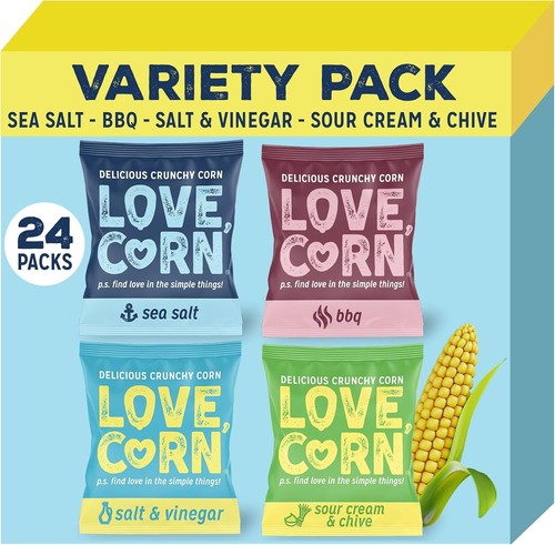 Love corn variety pack - love, 24x20g