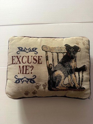Dog pillow excuse - dog,