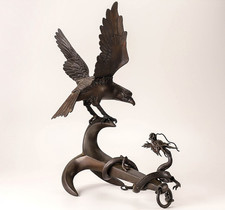 Japanese Vintage Bronze Dragon