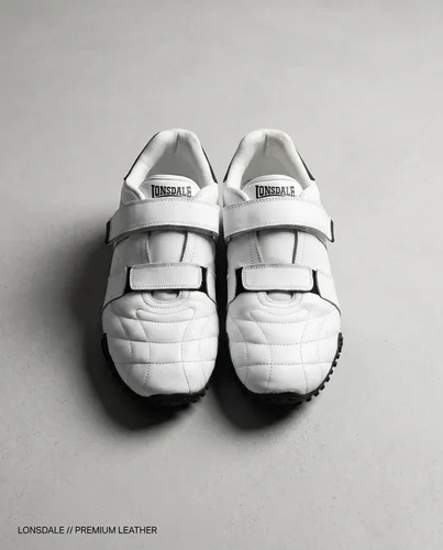 Lonsdale leather trainers - lonsdale,