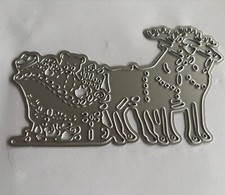 Metal Die -- Reindeer and