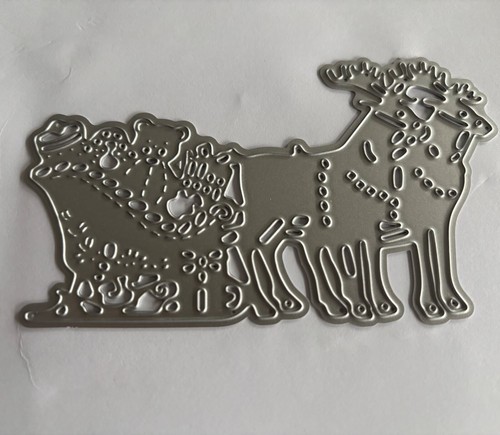 Metal die reindeer and - metal,