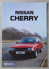 Nissan Cherry Range Brochure 1984 - GS SGL Europe GTI Turbo