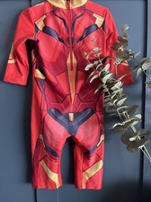 4 Yrs Kids Boys Girls Marvel Avengers One Piece Swimsuit Swimming (very Worn)