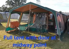 Cabanon Conway Jupiter Trailer Tent - Sleeps 6 - Detachable Kitchen - Spare Tyre