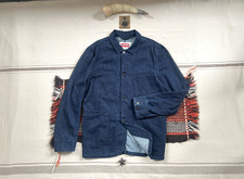 Levi's Deadstock Engineer Chore Jacket M Neppy Denim Vintage Clothing 2012 Rare