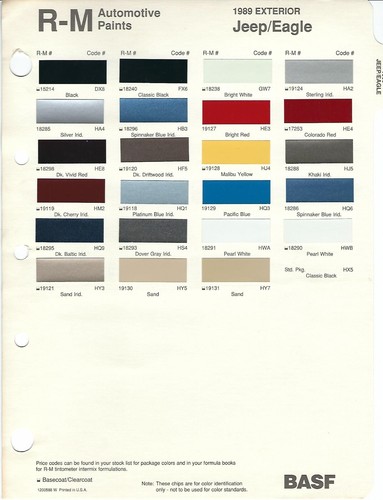 1989 american motors - 1989, cherokee