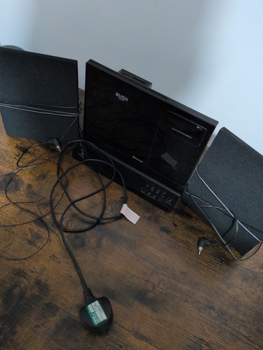 Bush radio and speaker - bush,