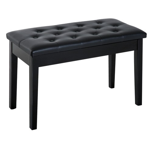Homcom classic piano bench - homcom,