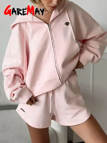 Women hooded tracksuit set - women,