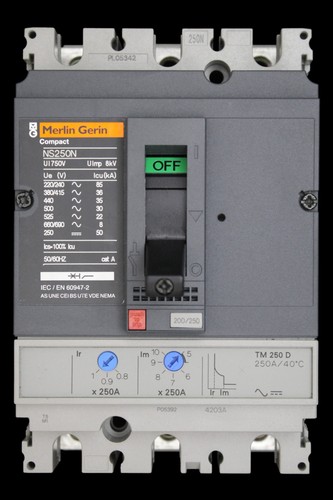 Merlin gerin 250 amp 36ka - merlin,