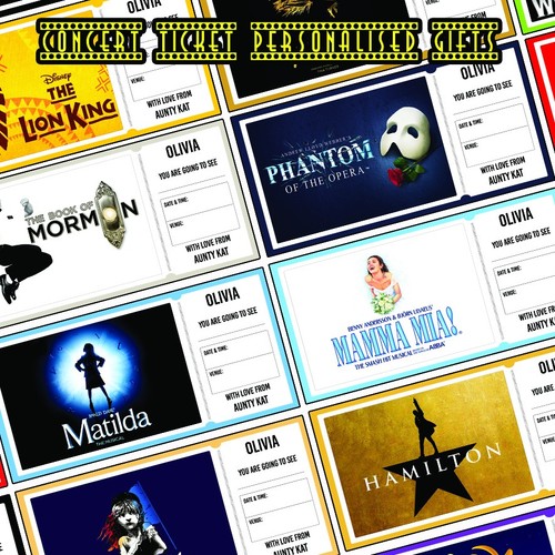 Theatre tickets gift concert - tickets,