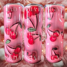 Cherries 3d effect 20 oz